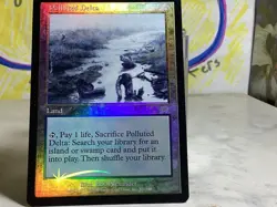 MTG Magic the Gathering Polluted Delta Foil Onslaught - Image 2