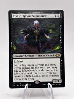 Tivash, Gloom Summoner 476 Jumpstart 2022 J22 MTG NM - Image 1