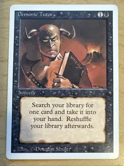 Demonic Tutor Revised Edition Regular - Image 1