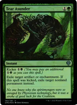 MTG TCG - Tear Asunder 183 Foil Dominaria United - NM - Image 1