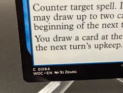 Arcane Denial Commander: Wilds of Eldraine Regular - Image 2