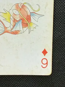 Pokemon Magikarp 6 of Diamonds Gold Deck Ho-oh Playing Card Poker Nintendo - Image 4