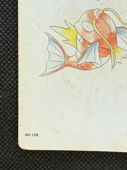 Pokemon Magikarp 6 of Diamonds Gold Deck Ho-oh Playing Card Poker Nintendo - Image 5