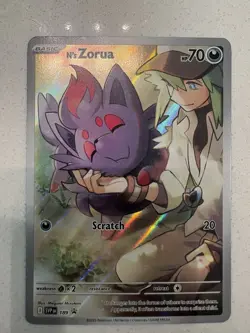 Pokemon TCG - N's Zorua 189 - Scarlet & Violet Promo - Journey Together - NM+ - Image 1