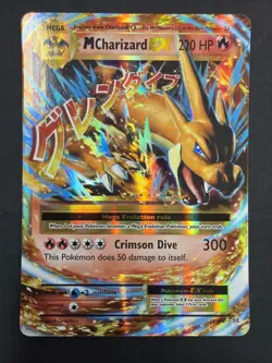 Pokemon M Charizard EX 13/108 Evolutions Ultra Rare Full Art Holo Card 220HP - Image 1