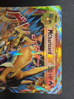 Pokemon M Charizard EX 13/108 Evolutions Ultra Rare Full Art Holo Card 220HP - Image 3