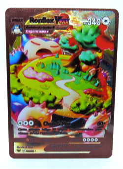 Carte Pokemon effet marron - FRANCE - Neuf -Ronflex Vmax - Image 1