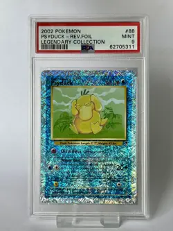 Pokemon Legendary Collection Reverse Holo Psyduck PSA 9 - Image 1