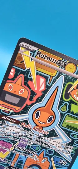 Pokemon TCG, Rotom EX 126/094 Phantasmal Flames, Special Illust. Rare, NM #3 - Image 3