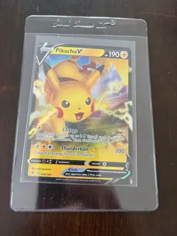 Pikachu V 43/185 Holo Pokemon TCG NM - Image 1