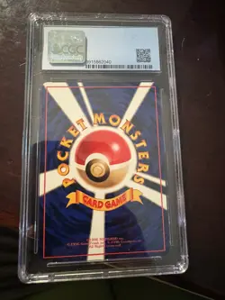 1998 POKEMON PARASECT JAPANESE VENDING SERIES 1 NON HOLO CGC 9 - Image 2