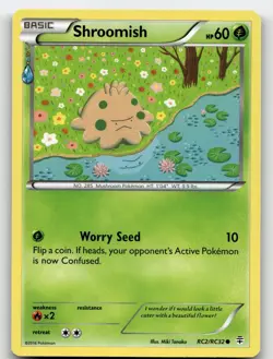 SHROOMISH RC2/RC32 COMMON GENERATIONS POKEMON MODERATELY PLAYED - Image 1