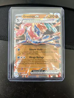 Pokemon TCG Greninja ex Scarlet & Violet-Twilight Masquerade 106/167 Holo BE - Image 1
