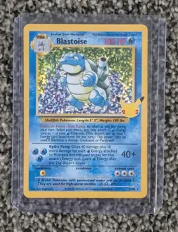 Blastoise 2/102 Pokemon TCG Celebrations Classic Collection Holo English Stage 2 - Image 1