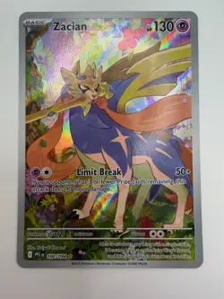 Zacain 100/094 Full Art Holo Pokemon Card Near Mint - Phantasmal Flames - Image 1