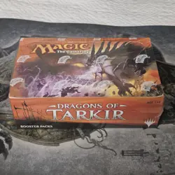 MAGIC MTG Dragons Of Tarkir BOOSTER BOX Factory Sealed PIONEER LEGAL 2015 - Image 1