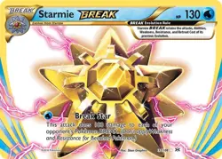 Pokemon TCG Starmie Break 32/108 XY Evolutions Ultra Rare Card MP - Image 1