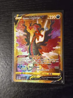 2022 Pokemon SWSH Brilliant Stars Galarian Moltres V #183/172 NM - Image 1