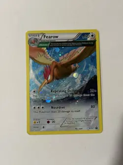 2015 Pokemon XY Black Star Promo Holo #XY57 Fearow LP! - Image 3