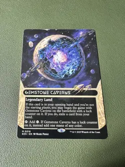 Gemstone Caverns (Borderless) Edge of Eternities: Stellar Sights REGULAR - Image 1
