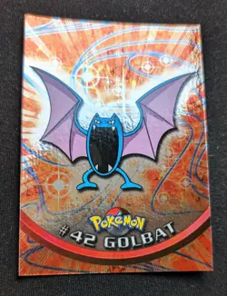 GOLBAT HOLO FOIL POKEMON TOPPS SERIE 1 CARTE 1999 ITA - PACK FRESH MINT - Image 1