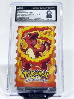 Pokemon CGC Guinness World Record 1/1 - 1999 Charmeleon #5 TOPPS DIE CUT 5 of 12 - Image 1