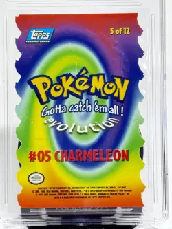 Pokemon CGC Guinness World Record 1/1 - 1999 Charmeleon #5 TOPPS DIE CUT 5 of 12 - Image 4