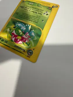 Pokemon Vintage Non-Holo Rare Venusaur 67/165 Expedition Base Wotc E-reader 2002 - Image 3