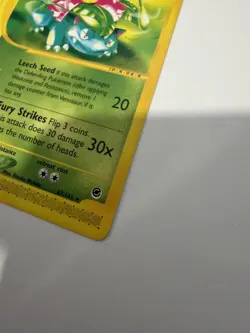 Pokemon Vintage Non-Holo Rare Venusaur 67/165 Expedition Base Wotc E-reader 2002 - Image 5