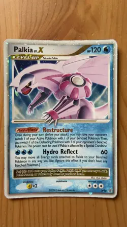 Palkia LV. X DP18 Holo Black Star Promo Pokemon Card TCG Diamond & Pearl - Image 1