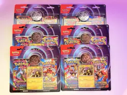 Pokemon Mega Evolution & Phantasmal Flames Raikou 2-Pack Blister LOT OF 6 New - Image 1