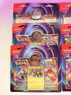 Pokemon Mega Evolution & Phantasmal Flames Raikou 2-Pack Blister LOT OF 6 New - Image 2