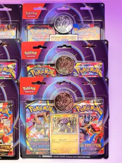 Pokemon Mega Evolution & Phantasmal Flames Raikou 2-Pack Blister LOT OF 6 New - Image 3
