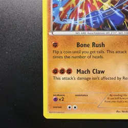 Pokemon TCG • 2016 • Lucario XY140 • Holo Rare Black Star Promo • Lightly Played - Image 4