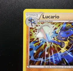 Pokemon TCG • 2016 • Lucario XY140 • Holo Rare Black Star Promo • Lightly Played - Image 5
