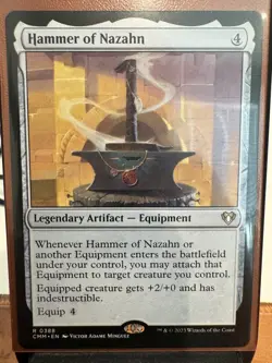 Hammer of Nazahn Commander Masters Regular - Image 1
