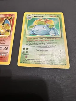 Charizard, Blastoise, Venusaur Pokemon TCG Cards "THE BIG THREE" - Image 4