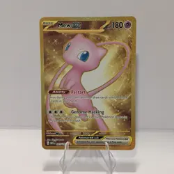 Pokemon Mew ex 205/165 Hyper Rare Full Art Holo Sv: Scarlet & Violet 151 180 HP - Image 1