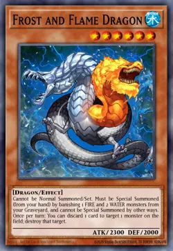 Frost and Flame Dragon SGX2-ENE04 1st ED NM Yu-Gi-Oh! - Image 1