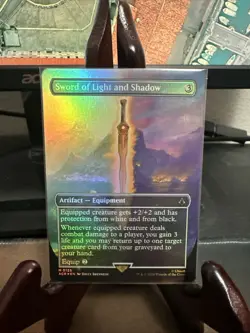 Sword of Light and Shadow (Borderless) Universes Beyond: Assassin's Creed Foil - Image 1