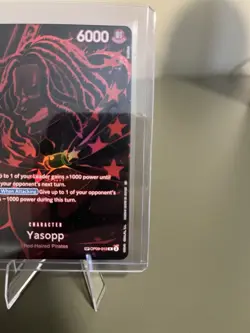 Yasopp (SP) OP09-013 Legacy of the Master Foil NM One Piece Tcg Special - Image 5