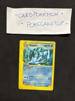 Pokemon Card Kingdra 19/147 -Aquapolis -Ita-Holo-Nm! - Image 1