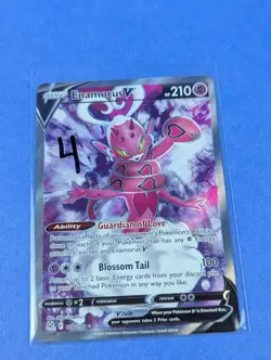 Enamorus V - 178/196 - Rare Ultra Holo Lost Origin - Pokemon Card - NM - Image 3