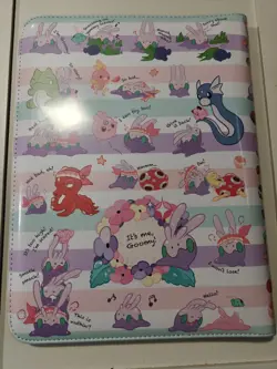 New! Pokemon Center We're Goomy Zip Binder 360 Card 9 Pocket Pokemon TCG - Image 1