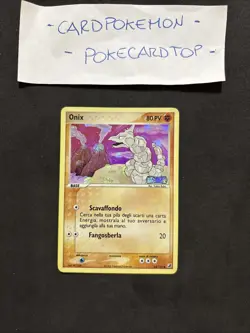 Pokemon Card ONIX 65/115- STAMPED-SET EX FORZE SEGRETE -Ita-Holo-Nm/mint! - Image 1