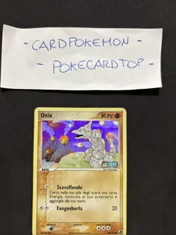 Pokemon Card ONIX 65/115- STAMPED-SET EX FORZE SEGRETE -Ita-Holo-Nm/mint! - Image 2