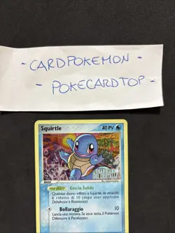 Pokemom Card Squirtle 64/100-Holo- Ex Crystal Guardians-Ita-Stamped-Good/exc! - Image 2