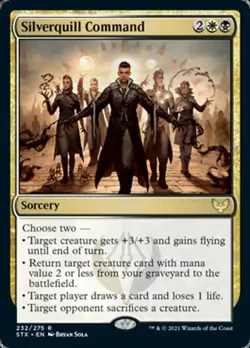 Silverquill Command x4 4x Strixhaven NM MTG - Image 1