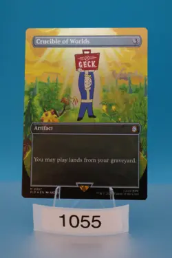 MTG Crucible of Worlds (Borderless) Foil Universes Beyond: Fallout #357 - Image 1
