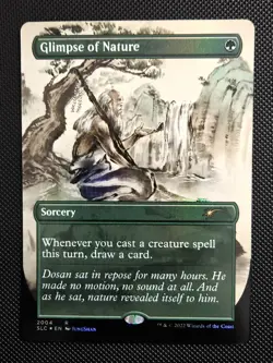Glimpse of Nature FOIL - 30th Countdown Secret Lair (Magic) Mtg - Image 1